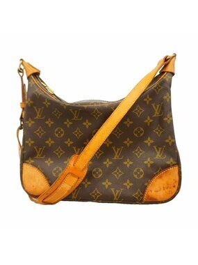 Louis Vuitton Shoulder Bag Monogram Boulogne 30 Brown